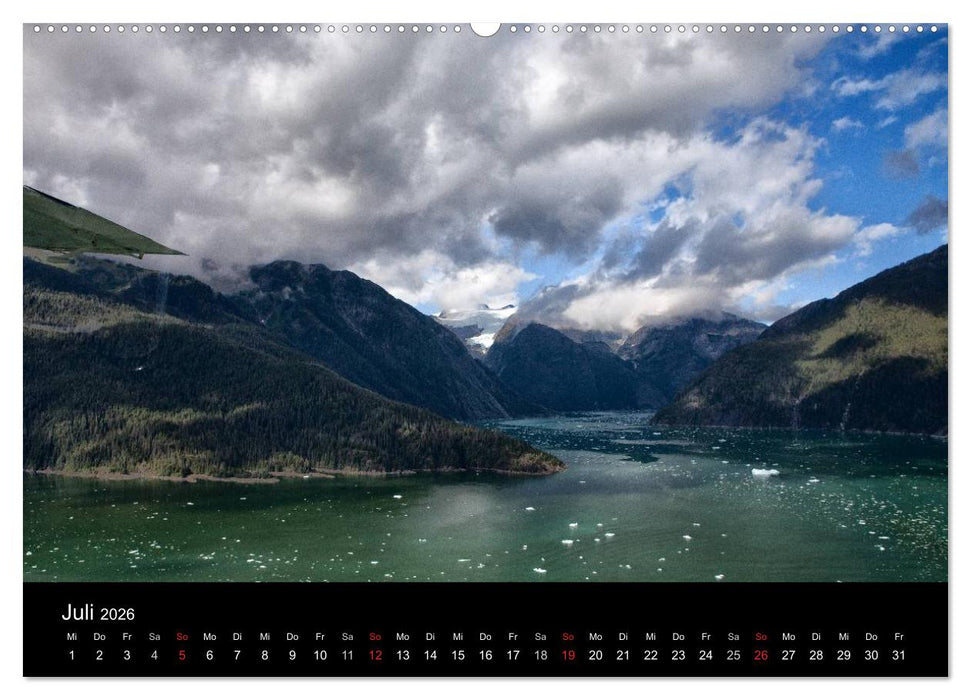 FASZINATION ALASKA Expedition durch die Inside Passage (CALVENDO Premium Wandkalender 2026)