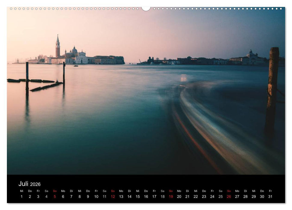 Venedig - Facetten einer Lagunenstadt (CALVENDO Premium Wandkalender 2026)
