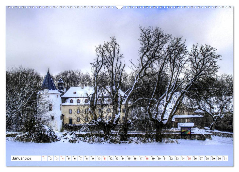 Burgenland Eifel (CALVENDO Premium Wandkalender 2026)