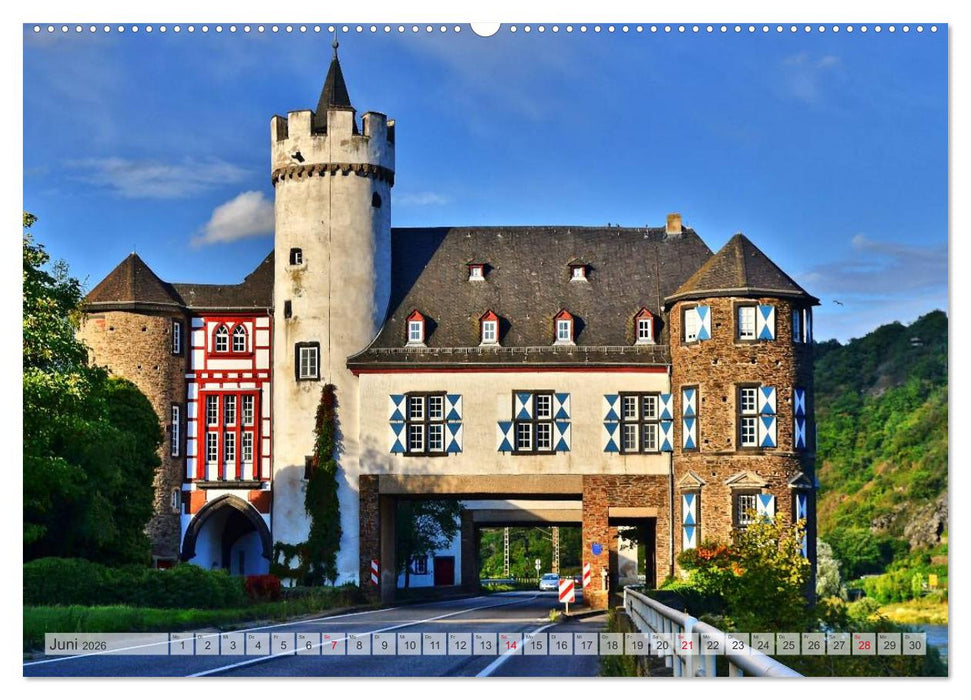 Bildschön - Die Mosel (CALVENDO Premium Wandkalender 2026)