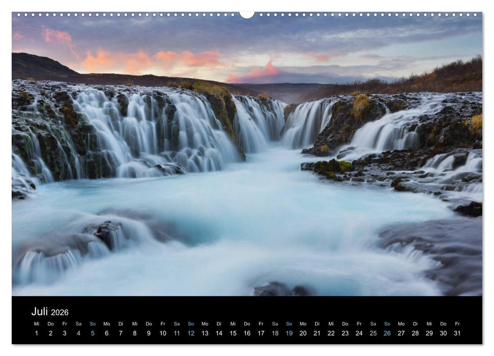Traumziel Island 2026 (CALVENDO Premium Wandkalender 2026)