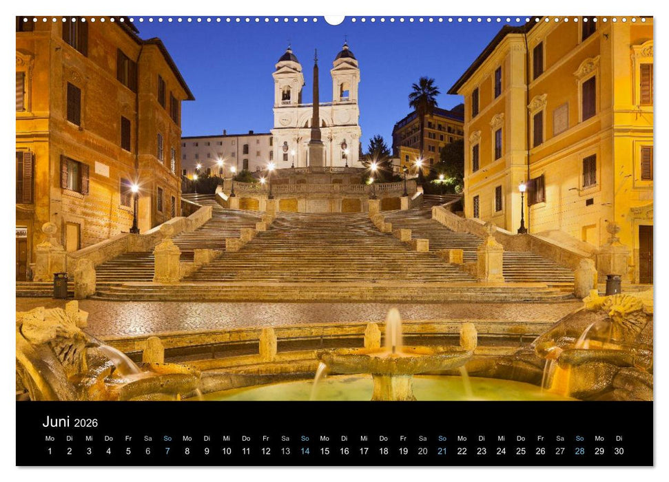 Metropolen zur blauen Stunde 2026 (CALVENDO Premium Wandkalender 2026)