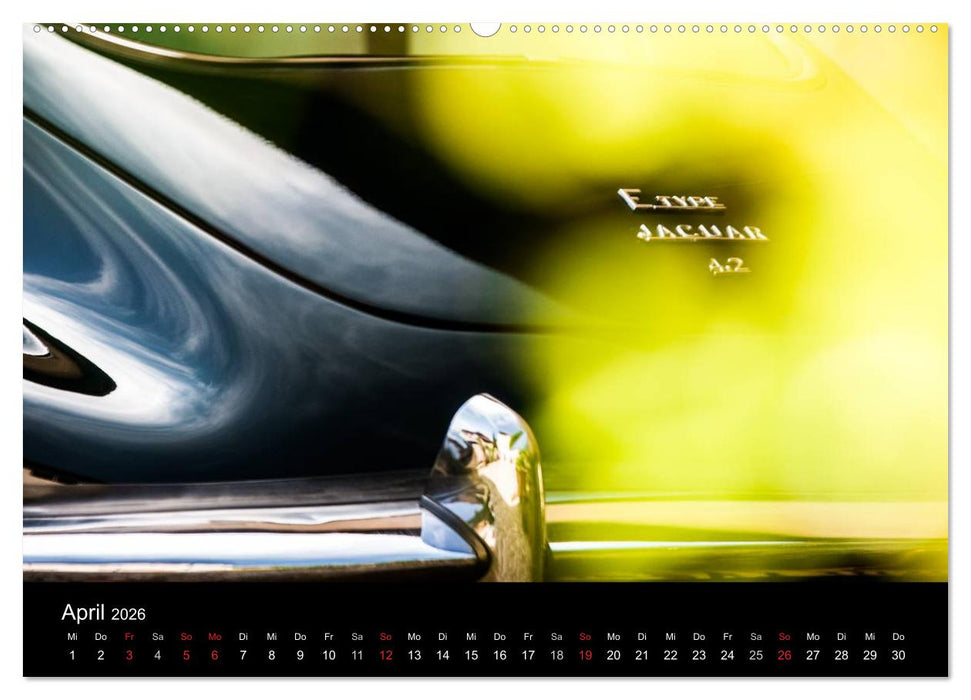 Jaguar E-Type 2026 (CALVENDO Wandkalender 2026)