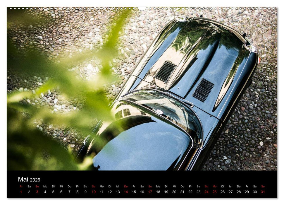 Jaguar E-Type 2026 (CALVENDO Wandkalender 2026)