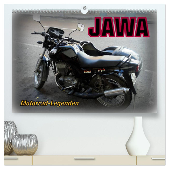 Motorrad-Legenden: JAWA (CALVENDO Premium Wandkalender 2026)