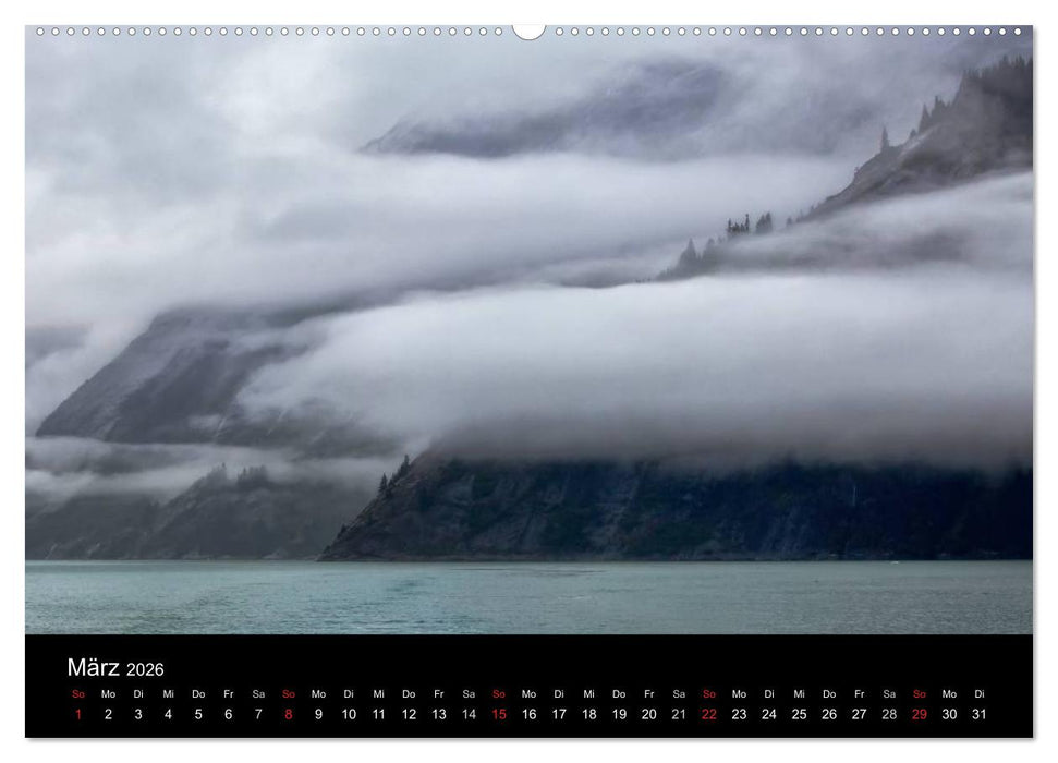FASZINATION ALASKA Expedition durch die Inside Passage (CALVENDO Wandkalender 2026)