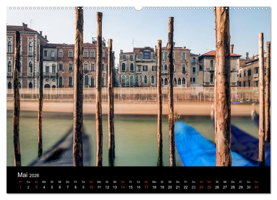Venedig - Facetten einer Lagunenstadt (CALVENDO Wandkalender 2026)