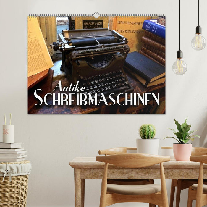 Antike Schreibmaschinen (CALVENDO Wandkalender 2026)