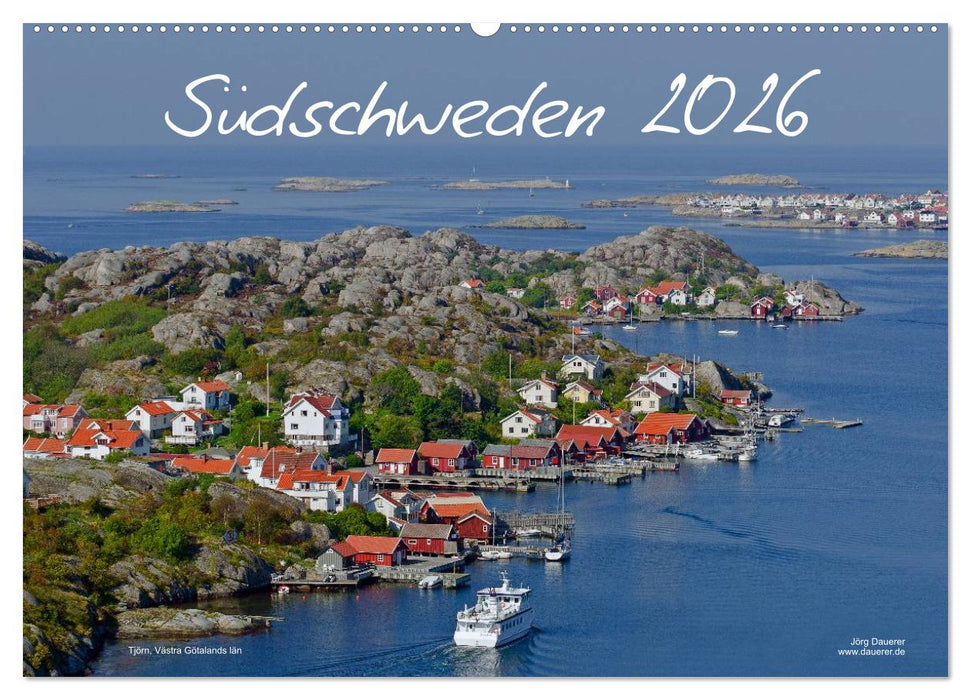 Südschweden (CALVENDO Wandkalender 2026)
