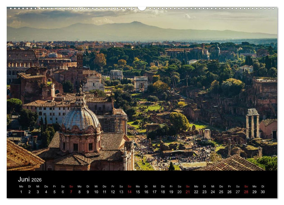 Rom - Impressionen aus der ewigen Stadt (CALVENDO Wandkalender 2026)