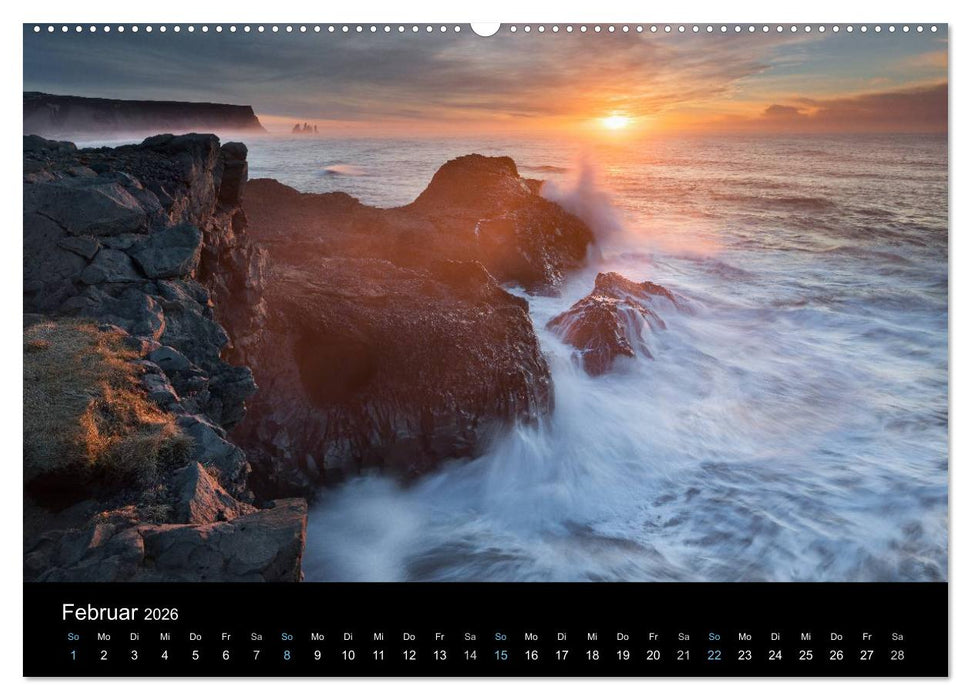 Traumziel Island 2026 (CALVENDO Wandkalender 2026)