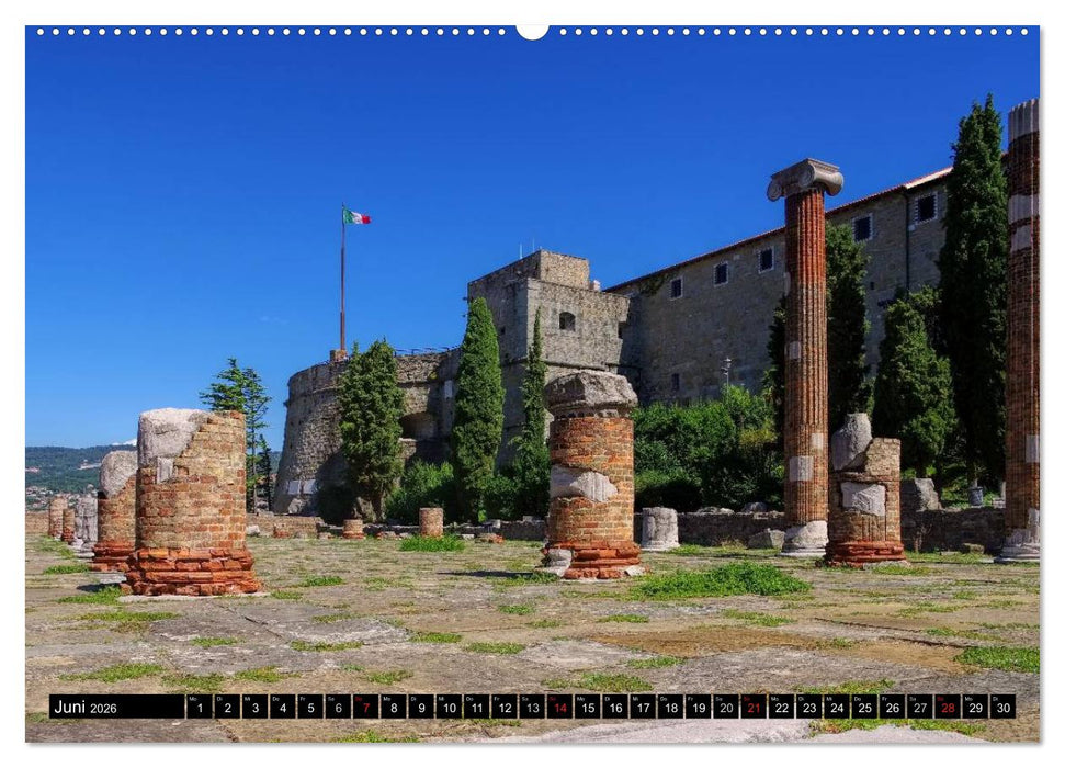 Triest - Habsburger Erbe und italienisches Flair (CALVENDO Premium Wandkalender 2026)