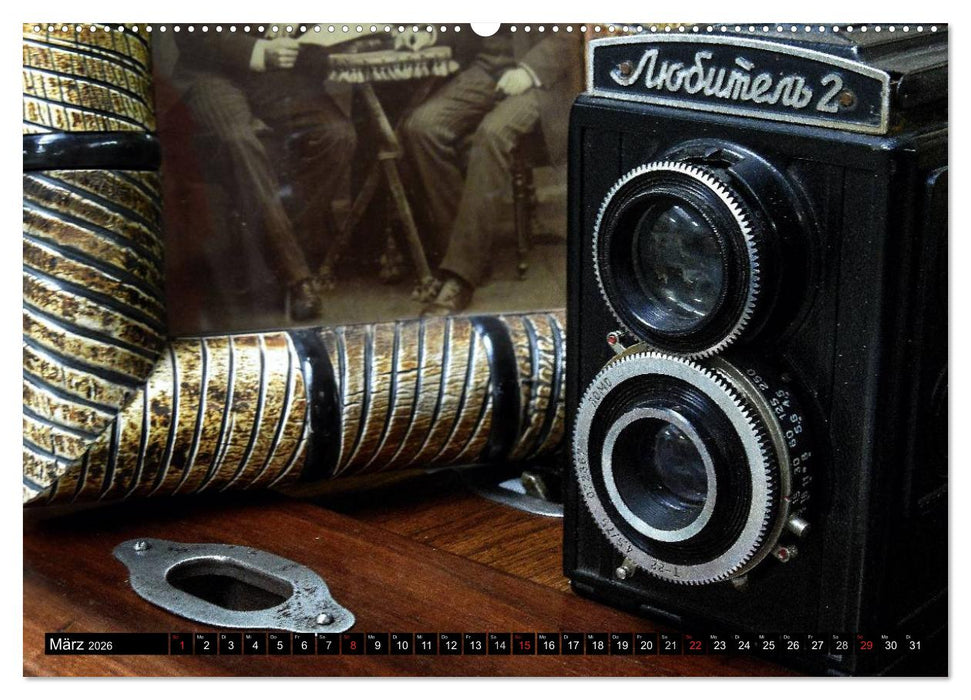 Historische Fotoapparate (CALVENDO Wandkalender 2026)
