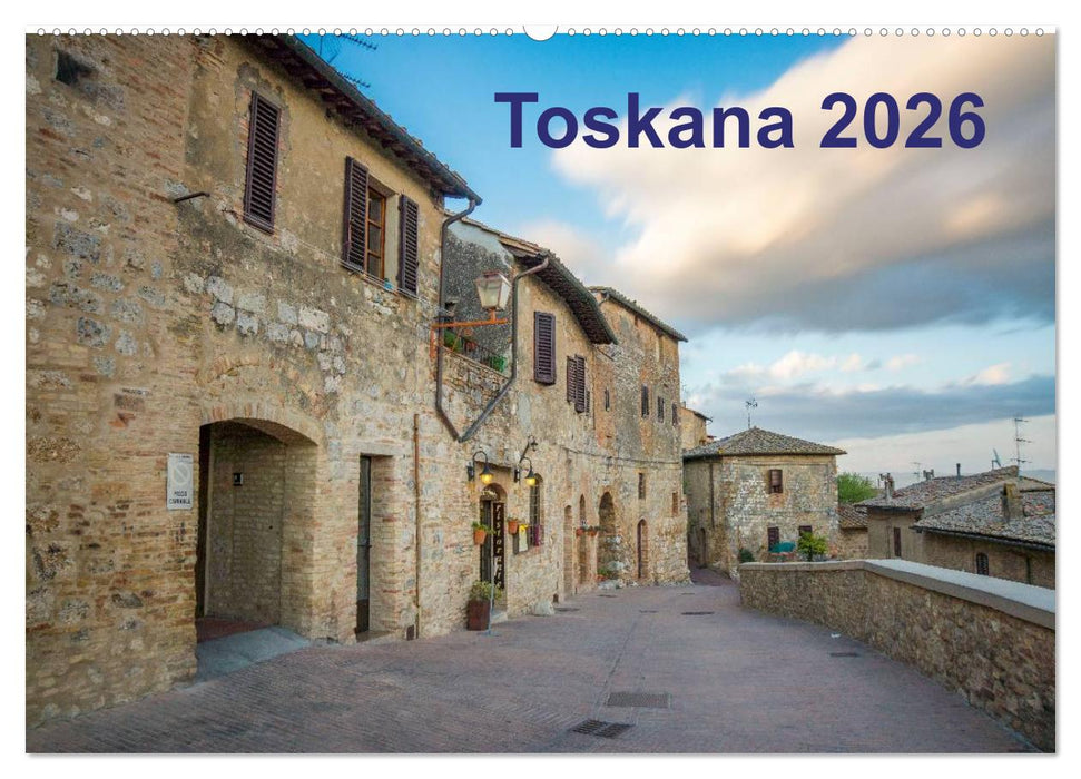 Toskana - 2026 (CALVENDO Wandkalender 2026)