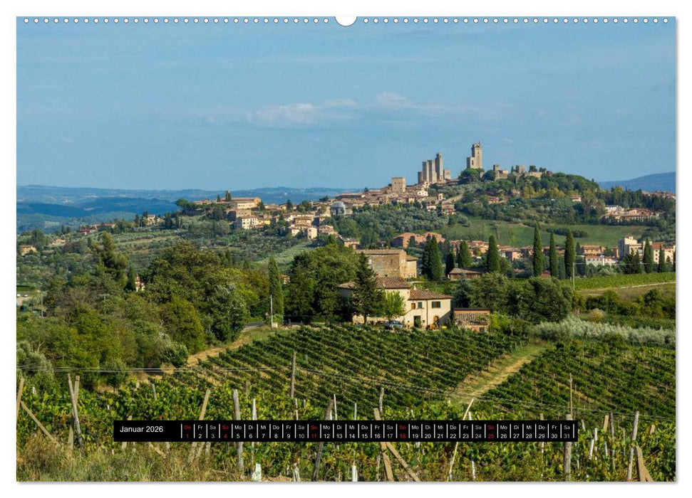 Toskana - 2026 (CALVENDO Wandkalender 2026)