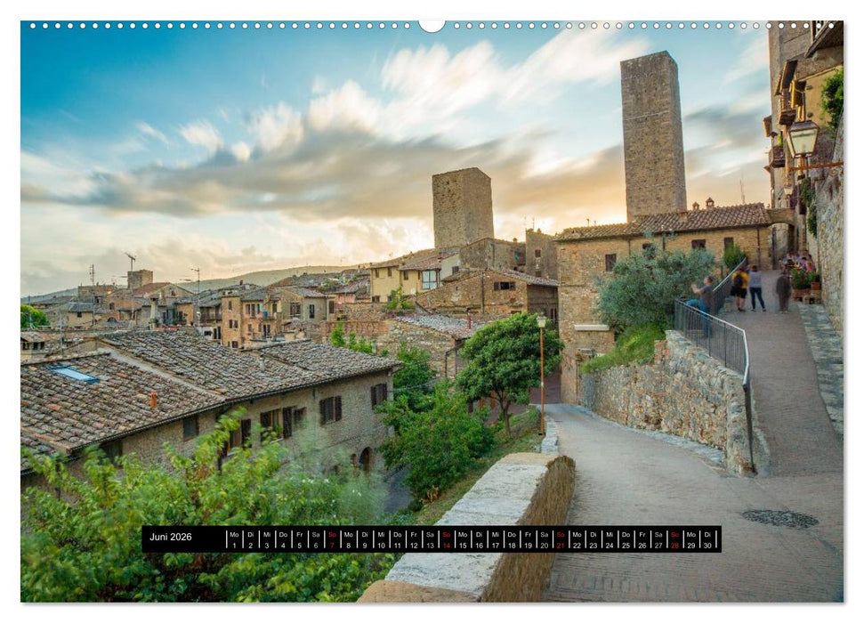 Toskana - 2026 (CALVENDO Wandkalender 2026)