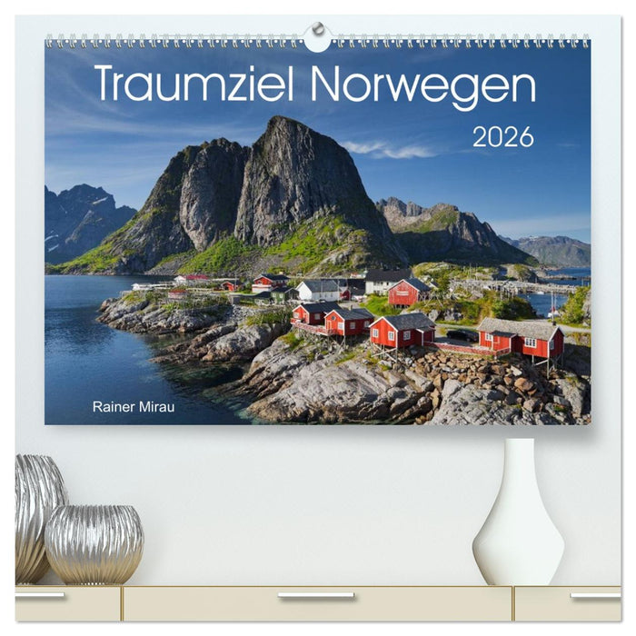 Traumziel Norwegen 2026 (CALVENDO Premium Wandkalender 2026)
