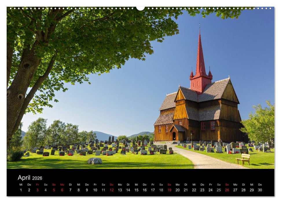 Traumziel Norwegen 2026 (CALVENDO Premium Wandkalender 2026)