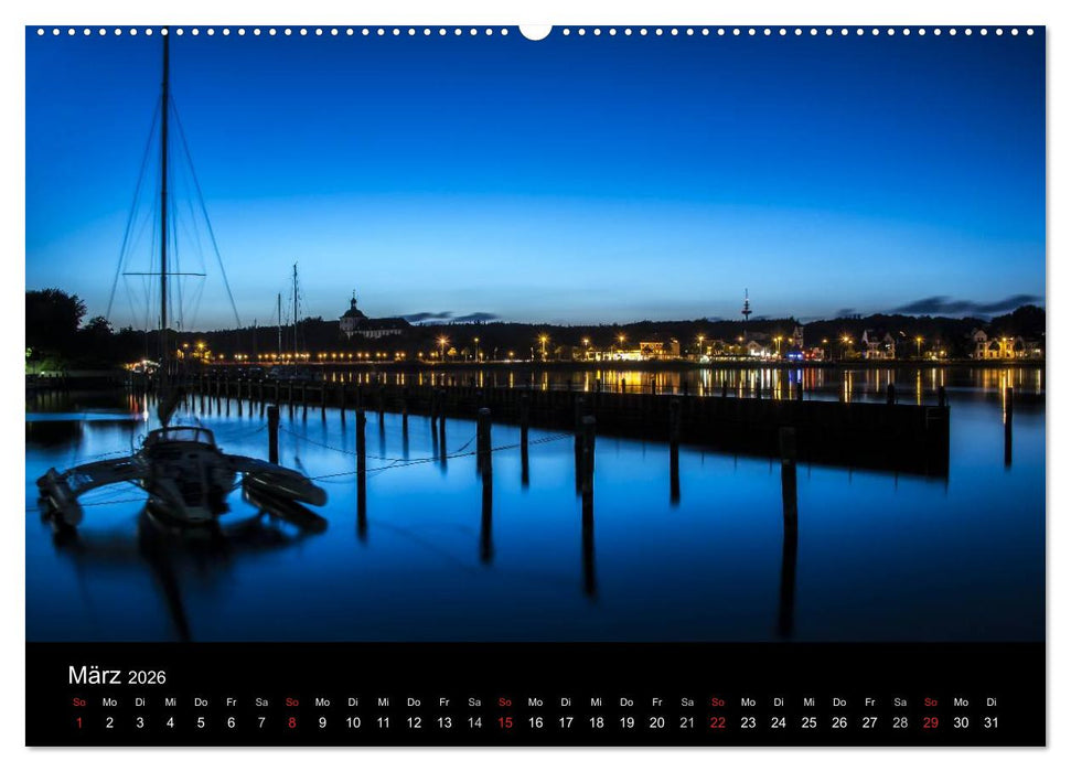 Schleswig - Schleistadt mit Flair (CALVENDO Premium Wandkalender 2026)