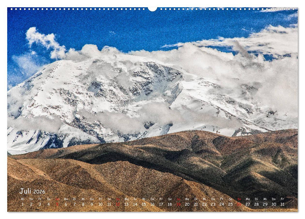 Faszinierende Landschaften entlang der chinesischen Seidenstrasse (CALVENDO Premium Wandkalender 2026)
