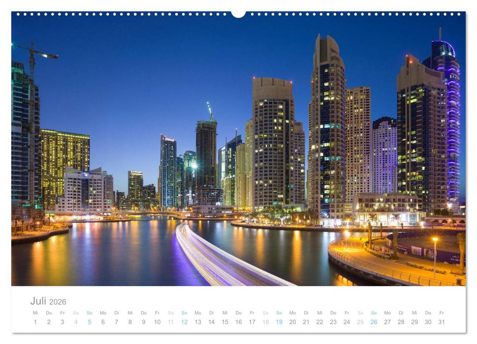 Dubai Architektur 2026 (CALVENDO Premium Wandkalender 2026)