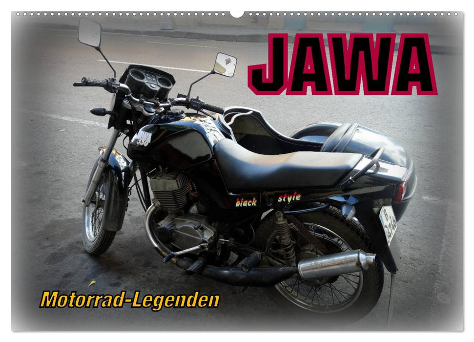 Motorrad-Legenden: JAWA (CALVENDO Wandkalender 2026)