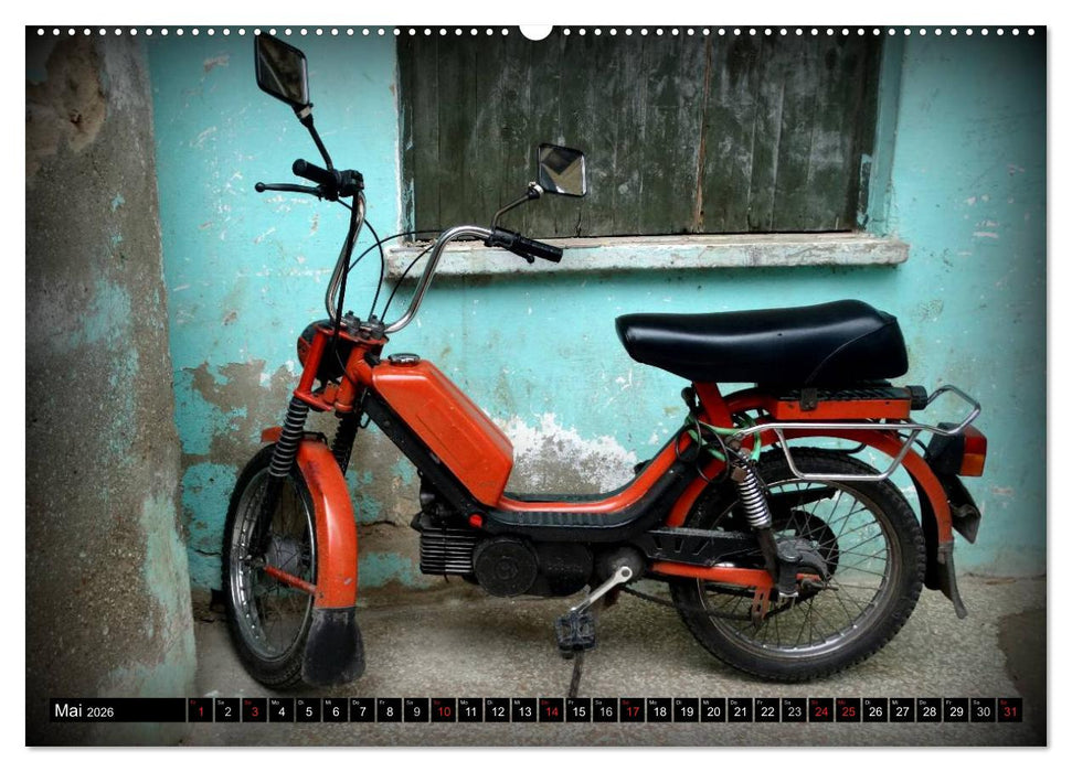 Motorrad-Legenden: JAWA (CALVENDO Wandkalender 2026)