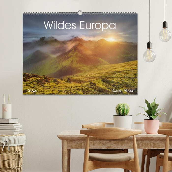 Wildes Europa 2026 (CALVENDO Wandkalender 2026)