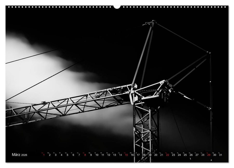 Struktur in Stahl (CALVENDO Wandkalender 2026)