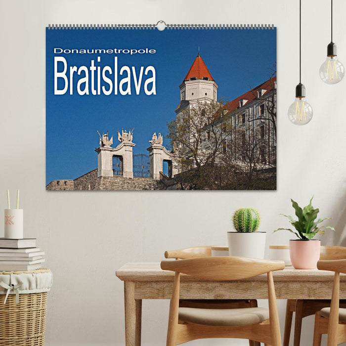 Donaumetropole Bratislava (CALVENDO Wandkalender 2026)