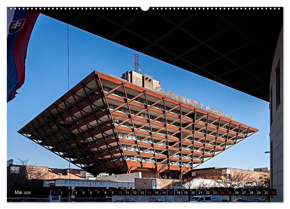 Donaumetropole Bratislava (CALVENDO Wandkalender 2026)