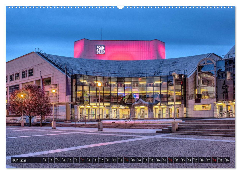 Donaumetropole Bratislava (CALVENDO Wandkalender 2026)