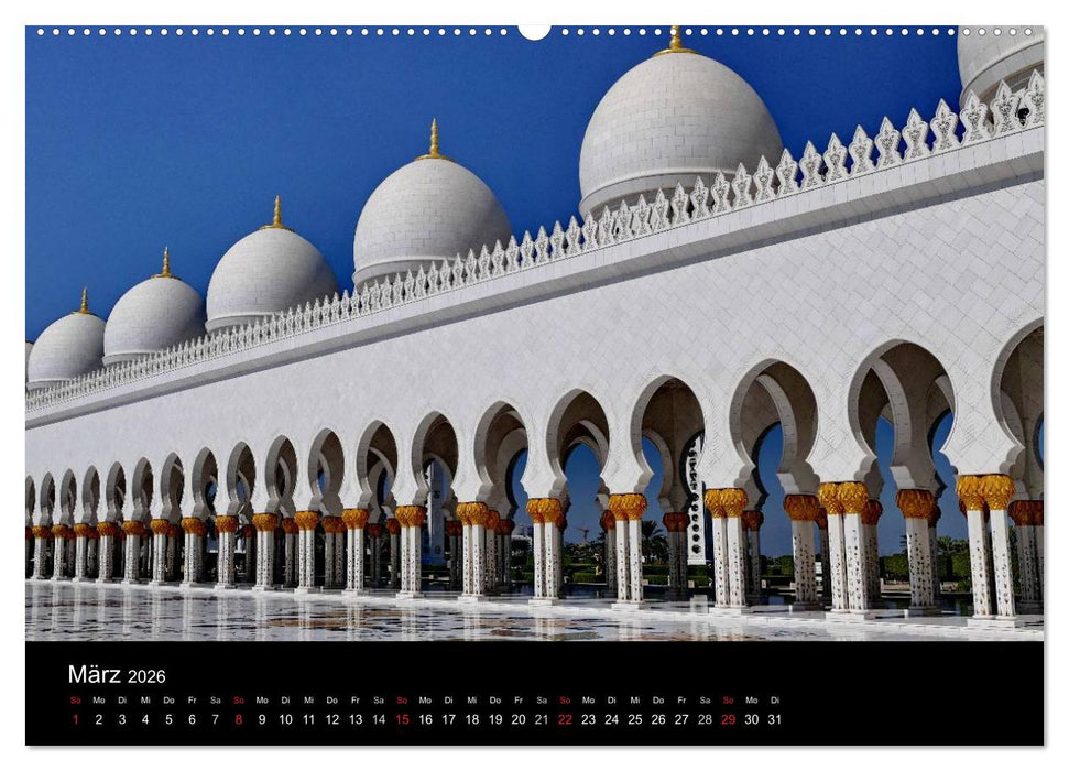 Farben des Orients (CALVENDO Premium Wandkalender 2026)