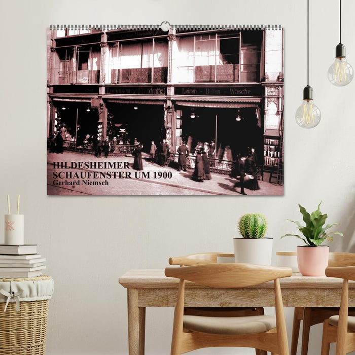 Hildesheimer Schaufenster um 1900 (CALVENDO Wandkalender 2026)