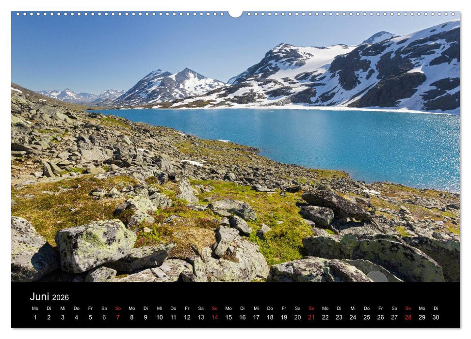 Traumziel Norwegen 2026 (CALVENDO Wandkalender 2026)