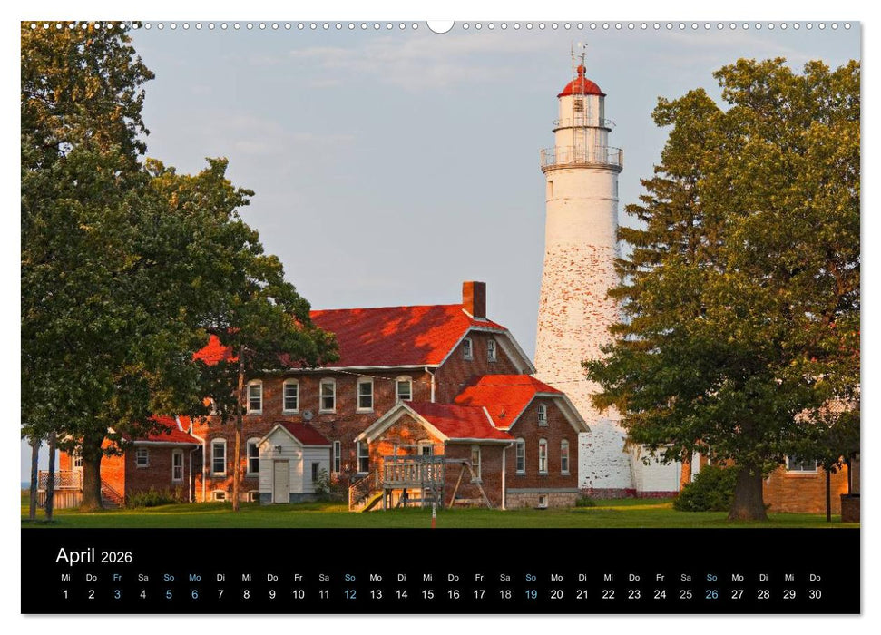 Leuchttürme in aller Welt 2026 (CALVENDO Wandkalender 2026)