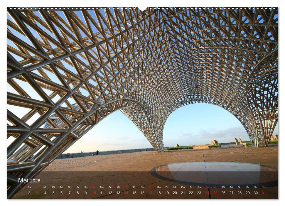 Shanghai - faszinierende Facetten (CALVENDO Premium Wandkalender 2026)