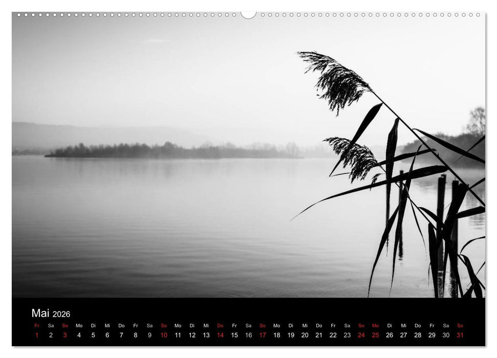 Monochrom 2026 (CALVENDO Premium Wandkalender 2026)