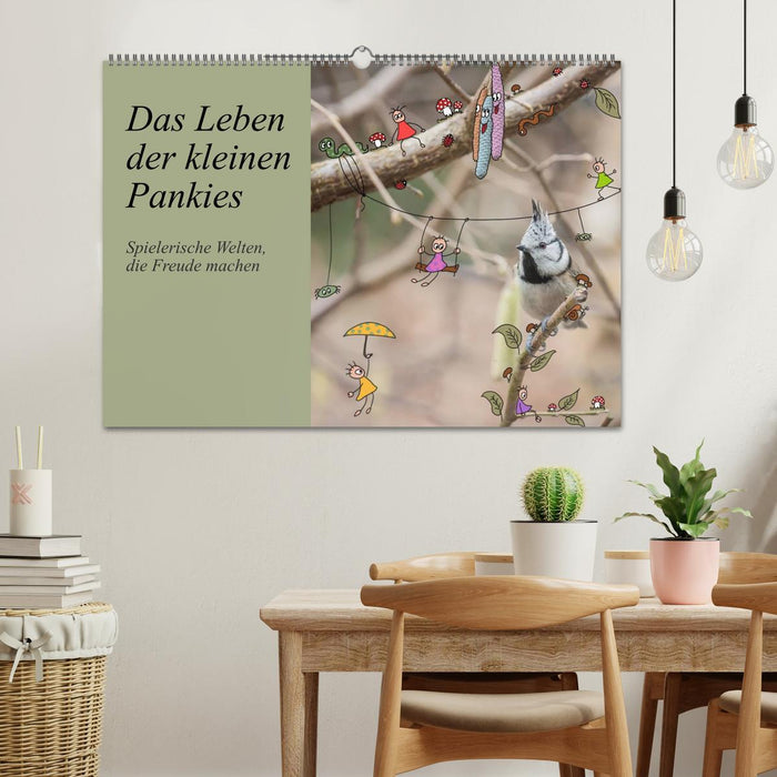 Das Leben der kleinen Pankies (CALVENDO Wandkalender 2026)