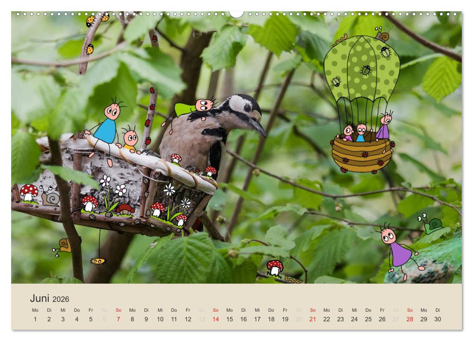 Das Leben der kleinen Pankies (CALVENDO Wandkalender 2026)