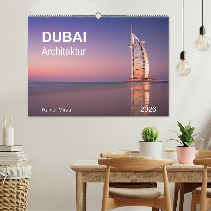 Dubai Architektur 2026 (CALVENDO Wandkalender 2026)