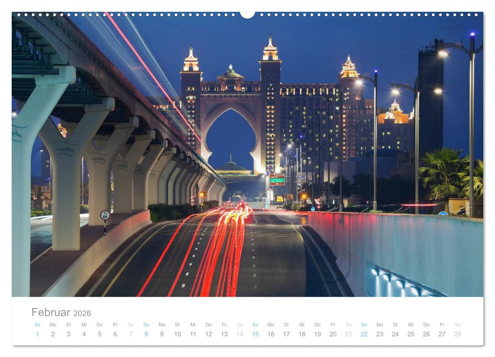 Dubai Architektur 2026 (CALVENDO Wandkalender 2026)