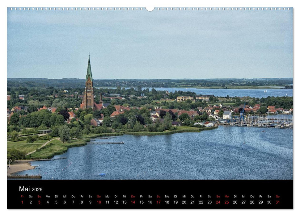 Schleswig - Schleistadt mit Flair (CALVENDO Wandkalender 2026)