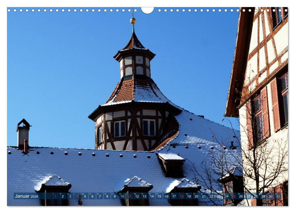 Die Residenzstadt Ansbach (CALVENDO Wandkalender 2026)