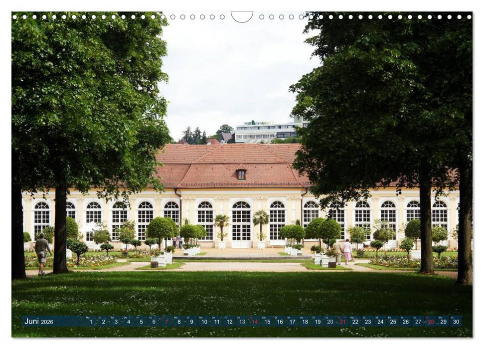 Die Residenzstadt Ansbach (CALVENDO Wandkalender 2026)
