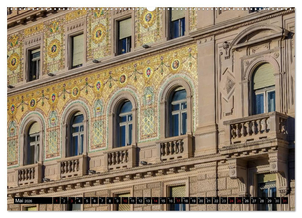 Triest - Habsburger Erbe und italienisches Flair (CALVENDO Wandkalender 2026)