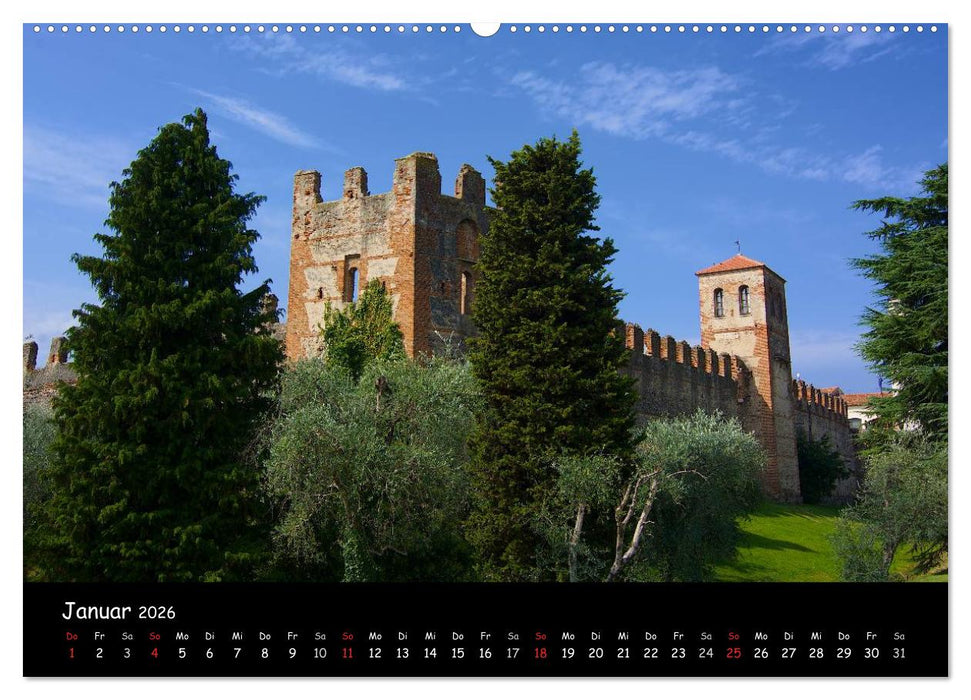 Lazise und Umgebung (CALVENDO Wandkalender 2026)