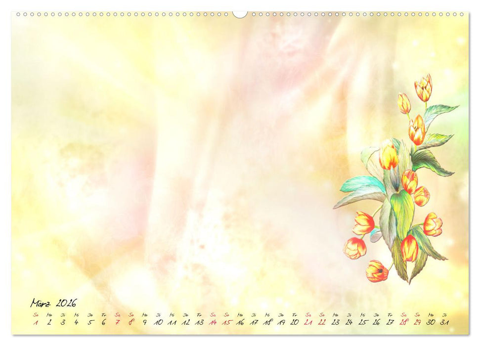 Liebe wird im Herzen geboren (CALVENDO Wandkalender 2026)