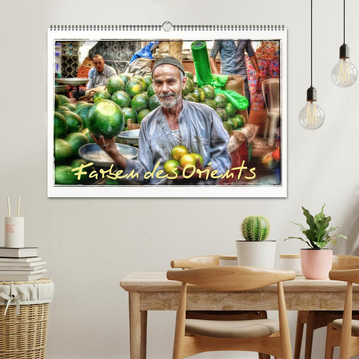 Farben des Orients (CALVENDO Wandkalender 2026)