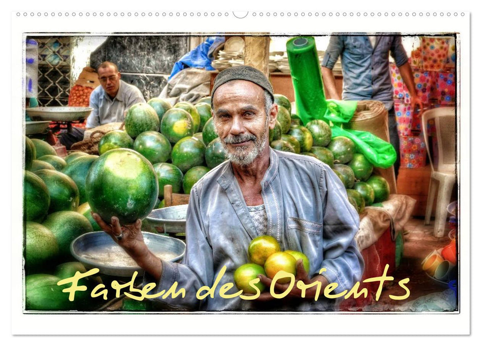 Farben des Orients (CALVENDO Wandkalender 2026)
